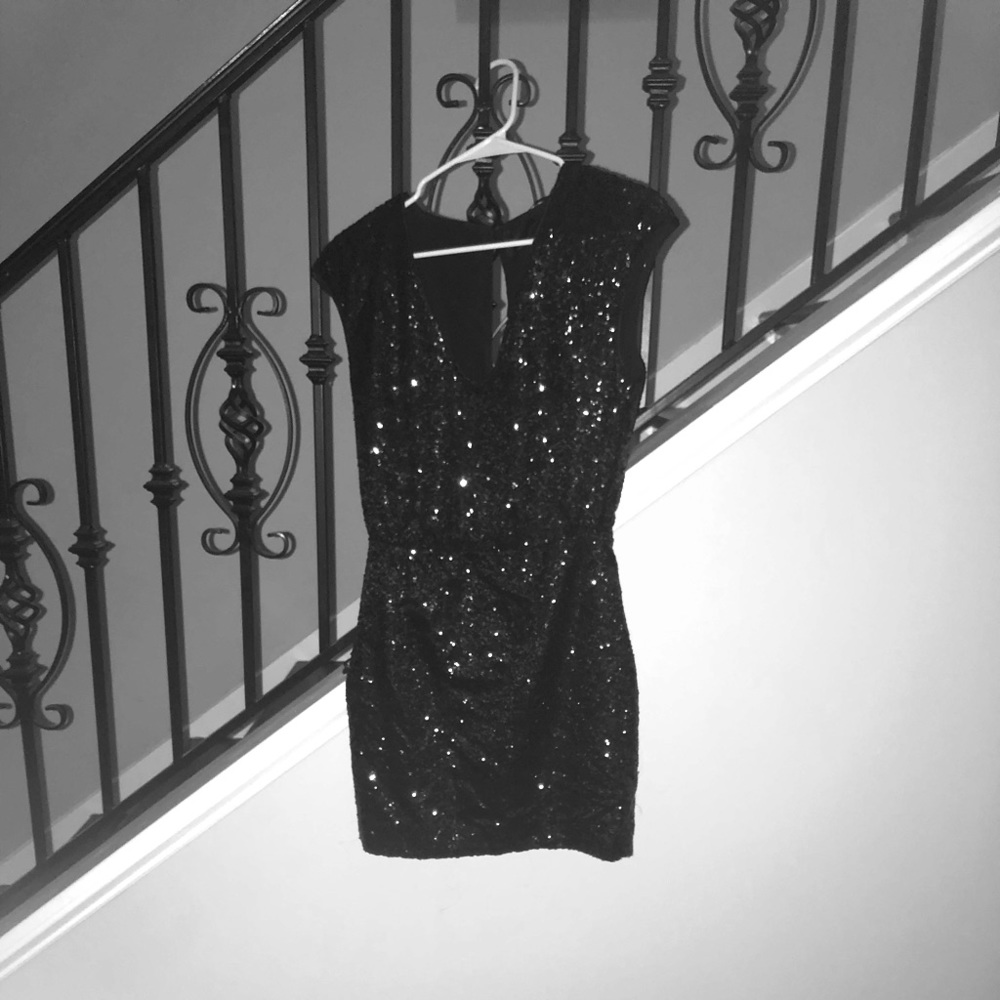 H&M size 4 little black dress